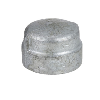 Tapón copa hierro galvanizado roscado